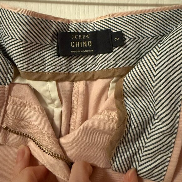 🛍bundle sale🛍J. Crew Boutique Chino Salmon pink Shorts Size: 2 - Picture 7 of 13